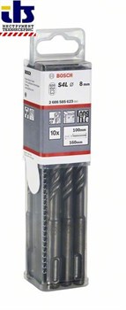 Ударные свёрла Bosch S4L SDS-plus 6 x 100 x 160 mm Упаковка 20 штук [2607018829]