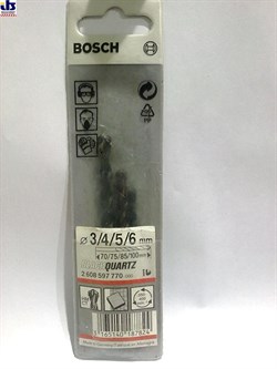 Bosch сверло black quartz НАБОР 3,4,5,6 (2608597770) 2608597770