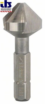 Конусные зенкеры 16,5 mm, Bosch M 8, 40 mm, 1/4&quot; [2608596408]