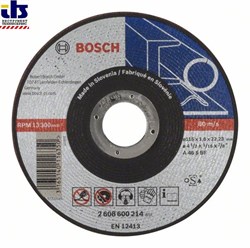Отрезной круг, прямой, Bosch Expert for Metal AS 46 S BF, 115 mm, 1,6 mm [2608600214]