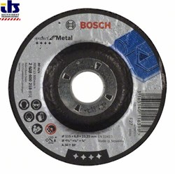 Обдирочный круг, выпуклый, Bosch Expert for Metal A 30 T BF, 115 mm, 6,0 mm [2608600218]
