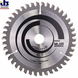Пильный диск Bosch Multi Material 150 x 20/16 x 2,0 mm, 42 [2608640501]