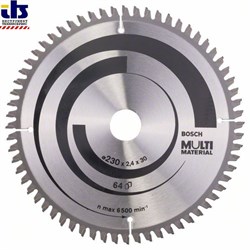 Пильный диск Bosch Multi Material 230 x 30 x 2,4 mm, 64 [2608640513]