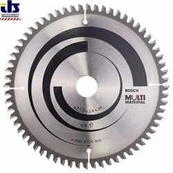 Пильный диск Bosch Multi Material 235 x 30/25 x 2,4 mm, 64 [2608640514]