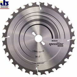 Пильный диск Bosch Speedline Wood 300 x 30 x 3,2 mm, 28 [2608640681]