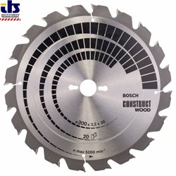 Пильный диск Bosch Construct Wood 300 x 30 x 3,2 mm, 20 [2608640690]