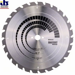 Пильный диск Bosch Construct Wood 400 x 30 x 3,5 mm, 28 [2608640693]