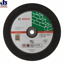Отрезной круг, прямой, Bosch Expert for Stone C 24 R BF, 300 mm, 20,00 mm, 4,0 mm [2608600707]