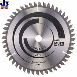 Пильный диск Bosch Multi Material 184 x 16 x 2,4 mm, 48 [2608640815]