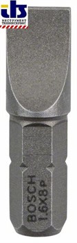 Насадка-бита Bosch Extra Hart S 1,6x8,0, 25 mm [2607001471]