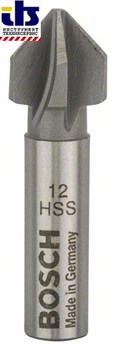 Конусный зенкер Bosch HSS с 5 режущими кромками, DIN 335 12,0 mm, M6, 40 mm, 8 mm [2609255118]