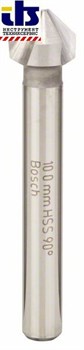 Конусный зенкер Bosch HSS с 3 режущими кромками, DIN 335 10,4 mm, M5, 50 mm, 6 mm [2609255121]