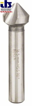 Конусный зенкер Bosch HSS с 3 режущими кромками, DIN 335 16,5 mm, M8, 60 mm, 10 mm [2609255123]