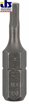 Бита Bosch Standard HEX HEX 2,5, 25 mm [2609255948]