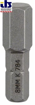 Бита Bosch Standard HEX HEX 8, 25 mm [2609255953]