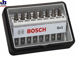 Набор Bosch Robust Line из 8 насадок-бит Sx Extra Hart 49 mm, 8tlg. [2607002556]