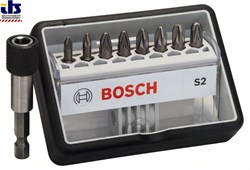 Набор Bosch Robust Line из 8+1 насадок-бит S Extra Hart 25 mm, 8+1tlg. [2607002561]