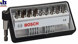 Набор Bosch Robust Line из 18+1 насадок-бит L Extra Hart 25 mm, 18+1tlg. [2607002569]