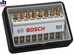 Набор Bosch Robust Line из 8 насадок-бит Sx Max Grip 49 mm, 8tlg. [2607002572]
