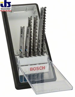 Набор из 6 пильных полотен Bosch Robust Line Progressor, с T-образным хвостовиком T 123 X; T 234 X; T 345 XF [2607010531]