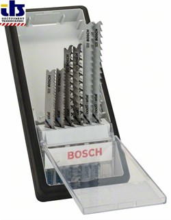 Набор из 6 пильных полотен Bosch Robust Line Progressor, с U-образным хвостовиком U 123 X; U 234 X; U 345 XF [2607010532]