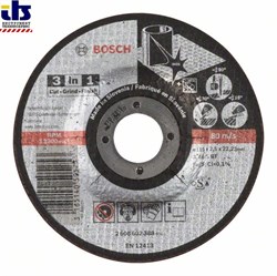 Отрезной круг &#171;3 в 1&#187; Bosch A 46 S BF, 115 mm, 2,5 mm [2608602388]