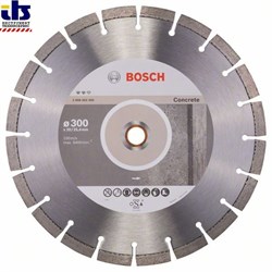 Алмазный отрезной круг Bosch Expert for Concrete 300 x 20,00+25,40 x 2,8 x 12 mm [2608602560]