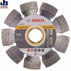 Алмазный отрезной круг Bosch Expert for Universal 115 x 22,23 x 2,2 x 12 mm [2608602564]