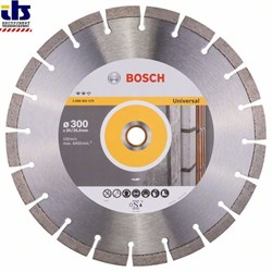 Алмазный отрезной круг Bosch Expert for Universal 300 x 20,00+25,40 x 2,8 x 12 mm [2608602570]