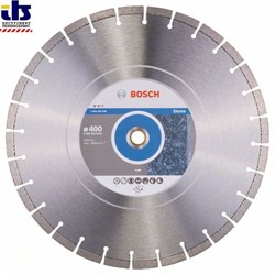Алмазный отрезной круг Bosch Expert for Stone 400 x 20,00+25,40 x 3,2 x 12 mm [2608602595]
