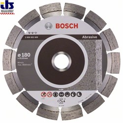 Алмазный отрезной круг Bosch Expert for Abrasive 180 x 22,23 x 2,4 x 12 mm [2608602609]