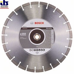 Алмазный отрезной круг Bosch Expert for Abrasive 350 x 20,00+25,40 x 3,2 x 12 mm [2608602612]