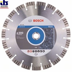 Алмазный отрезной круг Bosch Best for Stone 300 x 22,23 x 2,8 x 15 mm [2608602646]
