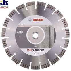 Алмазный отрезной круг Bosch Best for Concrete 300 x 22,23 x 2,8 x 15 mm [2608602656]