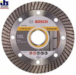 Алмазный отрезной круг Bosch Best for Universal Turbo 115 x 22,23 x 2,2 x 12 mm [2608602671]