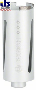 Алмазная сверлильная коронка для сухого сверления Bosch G 1/2&quot; 65 мм, 150 мм, 4 сегмента, 7 мм [2608587321]