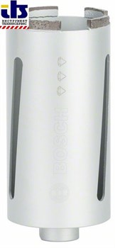 Алмазная сверлильная коронка для сухого сверления Bosch G 1/2&quot; 78 мм, 150 мм, 5 сегментов, 7 мм [2608587324]