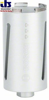 Алмазная сверлильная коронка для сухого сверления Bosch G 1/2&quot; 82 мм, 150 мм, 5 сегментов, 7 мм [2608587325]