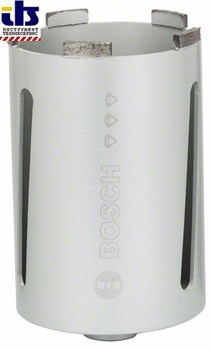 Алмазная сверлильная коронка для сухого сверления Bosch G 1/2&quot; 102 мм, 150 мм, 5 сегментов, 7 мм [2608587327]