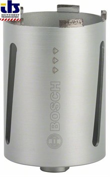 Алмазная сверлильная коронка для сухого сверления Bosch G 1/2&quot; 107 мм, 150 мм, 6 сегментов, 7 мм [2608587328]
