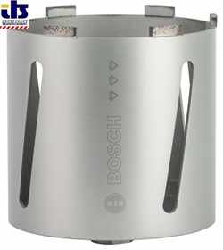 Алмазная сверлильная коронка для сухого сверления Bosch G 1/2&quot; 152 мм, 150 мм, 7 сегментов, 7 мм [2608587333]