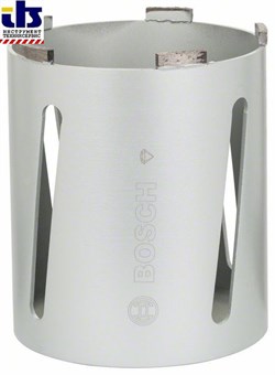 Алмазная сверлильная коронка для сухого сверления Bosch G 1/2&quot; 127 мм, 150 мм, 6 сегментов, 7 мм [2608587343]