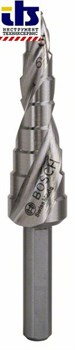 Ступенчатое сверло Bosch HSS 4 - 12 mm, 6,0 mm, 66,5 mm [2608587425]