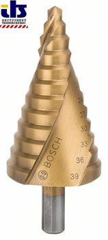 Ступенчатое сверло Bosch HSS-TiN 6 - 39 mm, 10,0 mm, 93,5 mm [2608587431]