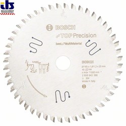 Пильный диск Bosch Top Precision Best for Multi Material 165 x 20 x 1,8 mm, 48 [2608642388]
