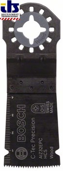 Погружное пильное полотно Bosch HCS Precision AIZ 32 EPC, Wood 40 x 32 mm [2608661862]