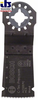 Погружное пильное полотно Bosch HCS Precision AIZ 32 EPC, Wood 40 x 32 mm [2608661865]