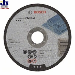 Отрезной диск прямой Bosch Standard for Metal A 30 S BF, 125 mm, 22,23 mm, 2,5 mm [2608603166]