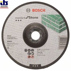 Отрезной круг, выпуклый, Bosch Standard for Stone C 30 S BF, 180 mm, 22,23 mm, 3,0 mm [2608603175]