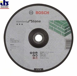 Отрезной круг, выпуклый, Bosch Standard for Stone C 30 S BF, 230 mm, 22,23 mm, 3,0 mm [2608603176]